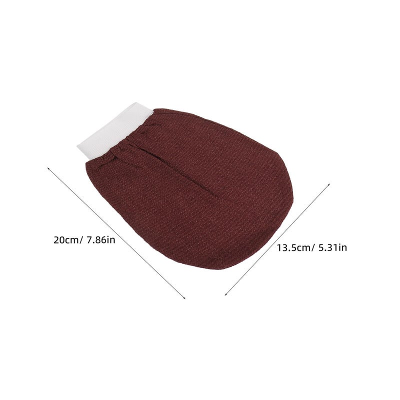 Double Sided Exfoliating Shower Gloves 5 Pack Soft Polyester Body Scrub Mitts For Men And Women - Image 3