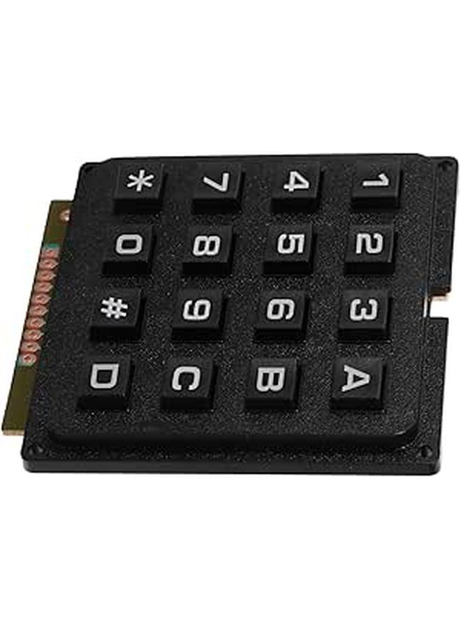 4x4 Keypad Matrix Keyboard Module for Microcontroller Projects Industrial Switch Array - Image 1