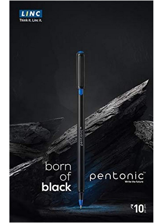 Pentonic 0.7Mm Ball Point Pen Tumbler Pack | Black Body | Black Ink | Pack Of 50 Pens  - Image 5