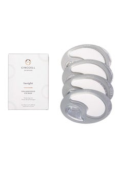 CIRCCELL Insight Collagen Eye Treatment Masks, collagen eye mask, eye bags treatment, under eye pads, 4 treatments  - Image 1