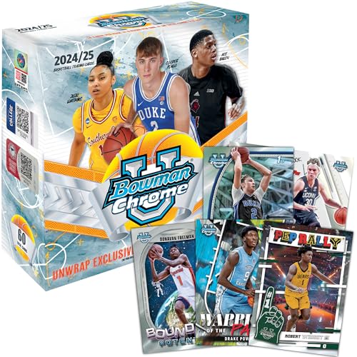 Topps 2024-25 Topps Bowman University Chrome Basketball - Factory Sealed - Mega Box - Image 2