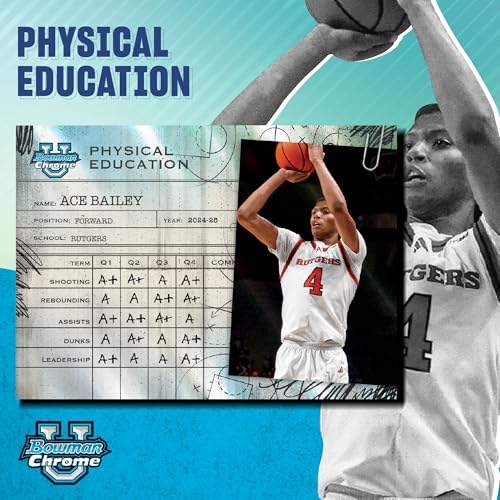 Topps 2024-25 Topps Bowman University Chrome Basketball - Factory Sealed - Mega Box - Image 5