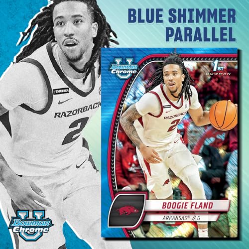 Topps 2024-25 Topps Bowman University Chrome Basketball - Factory Sealed - Mega Box - Image 4