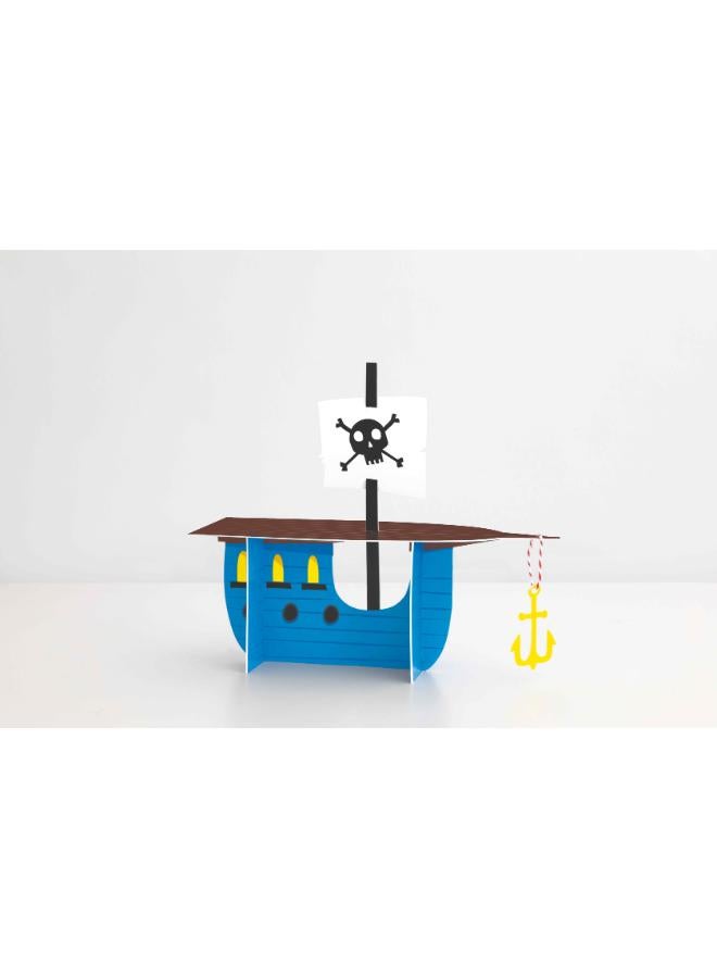 Unique Pirate Ship Table Centrepiece - Image 2