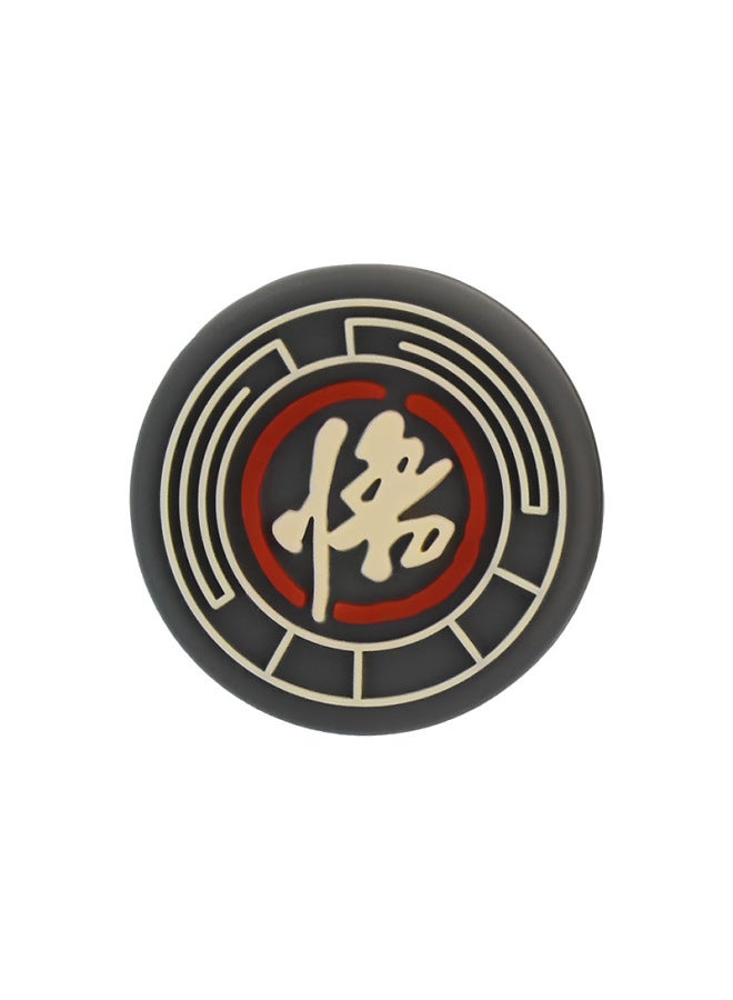 For PS5 Handle Rocker Cap PS5 Elite Edition Key Cap Black Goku Silicone Cap PS4/Xbox Protective Cap-Product Color:Enlightenment* Single  - Image 1