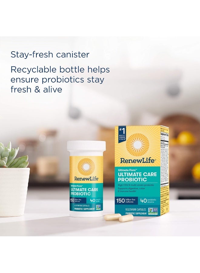 Renew Life Ultimate Flora Extra Care Probiotic 150 Billion - Image 4