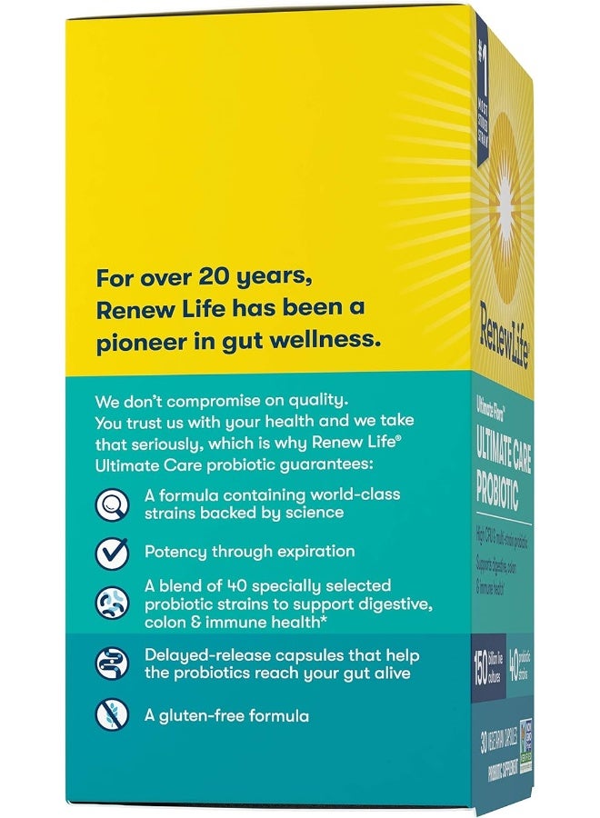 Renew Life Ultimate Flora Extra Care Probiotic 150 Billion - Image 5