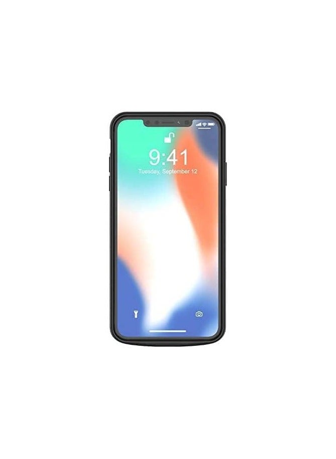 Battery Case For iPhone Xs/Max, Upgraded 4000mAh Portable Charging Case Extended Battery Pack For iPhone Xs Max (6.5 inch) Protective Charger Case - (Black) - Image 4