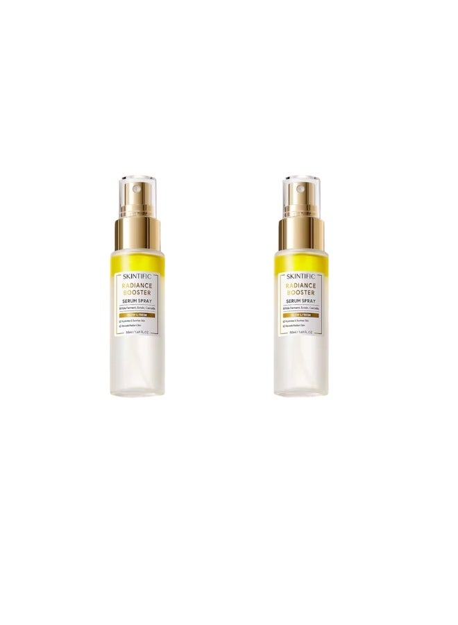 Skintific radiance booster serum spray