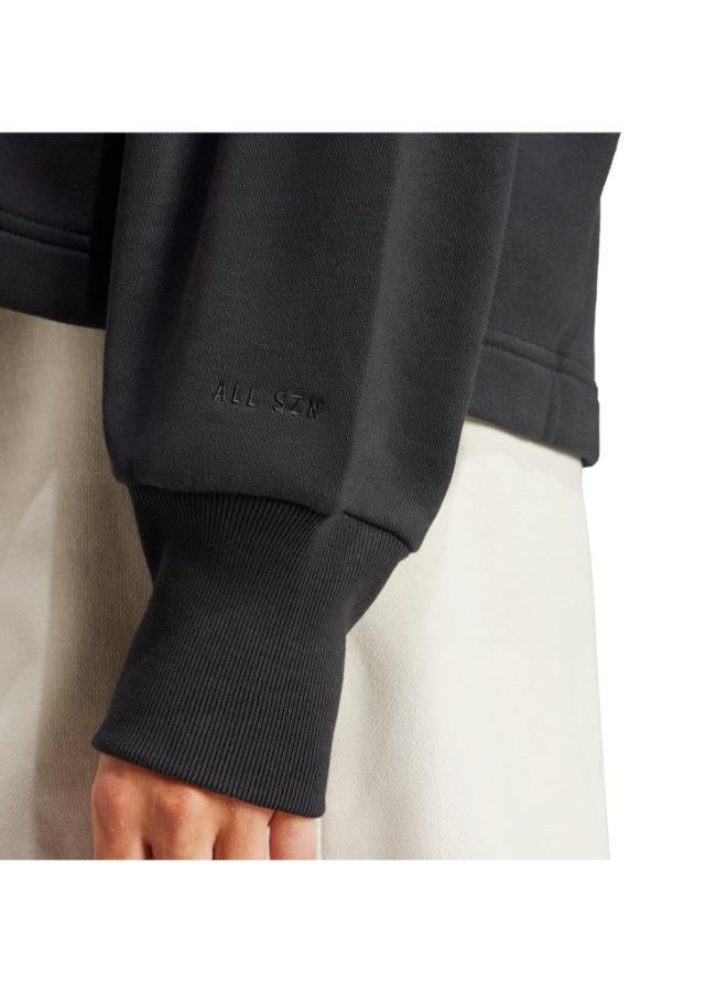 Adidas ALL SZN FRENCH TERRY LOOSE FULL-ZIP HOODIE - Image 4