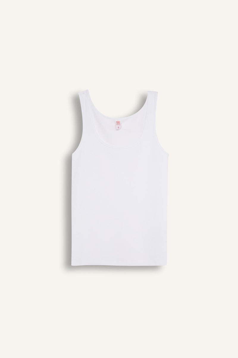Woman Fall in Love Regular Fit Cotton Undershirt
