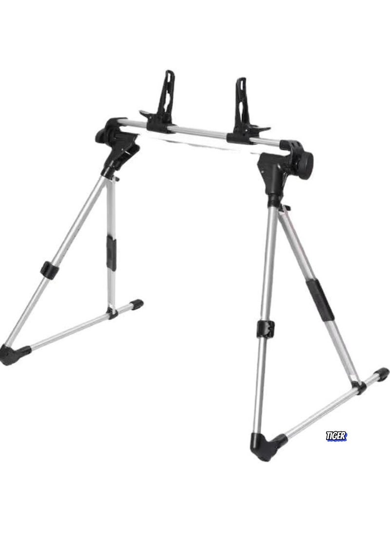 TIGER Multifunctional Tablet Diagonal Holder 360° Adjustable iPad Car Holder – Anti-Shake Car Mount for iPad Air/Pro, Galaxy Tablet & More (9”-11” Tablets) – Foldable Stand for Ultimate Convenience - Image 2