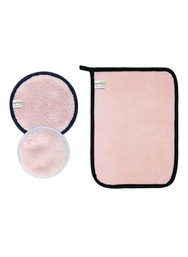 Vitalogy - Hair Towel Wrap for Women 3 Piece Set, Coral Velvet Hair Drying Towel, Headband with Bow-Knot, Quick Drying Microfiber Cap for Wet Hair with Elastic Loop, Super Absorbent (Grey) - Image 1