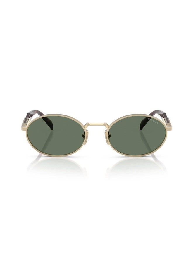 PRADA Woman OVAL  SUNGLASSES- PR 65ZS - lense size:55mm - PALE GOLD - Image 2