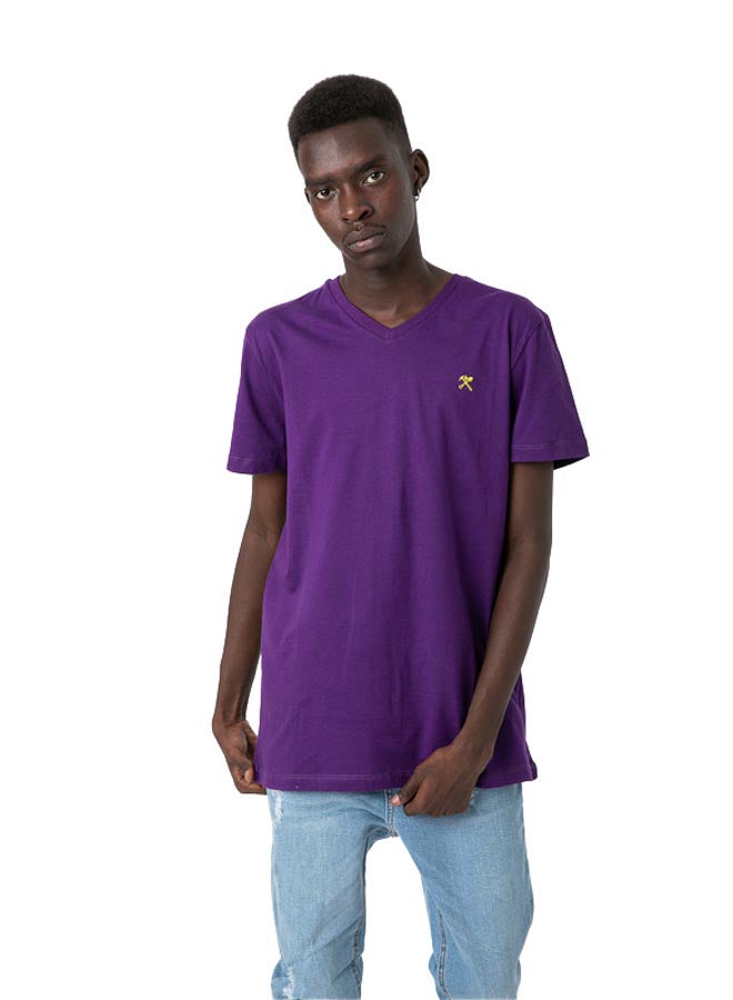 Marco Bergamo VNeck T-Shirt With Logo  - Image 2
