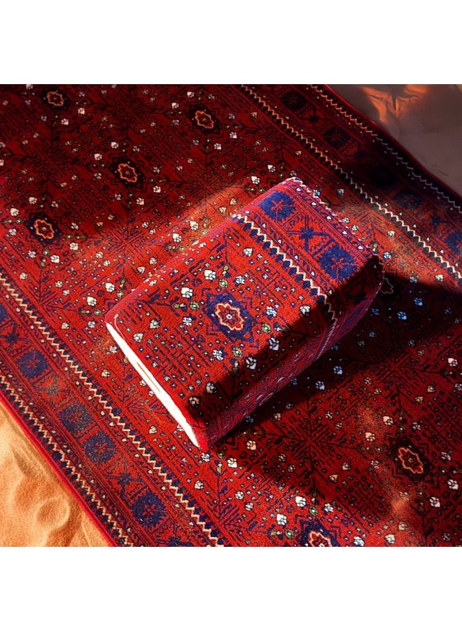 SEGADTY Najdiyah Outdoor Rug with Markah from Segadty, Perfect Camping Set for Trips and Outdoor Gatherings, 100×300 cm, Red - Image 3
