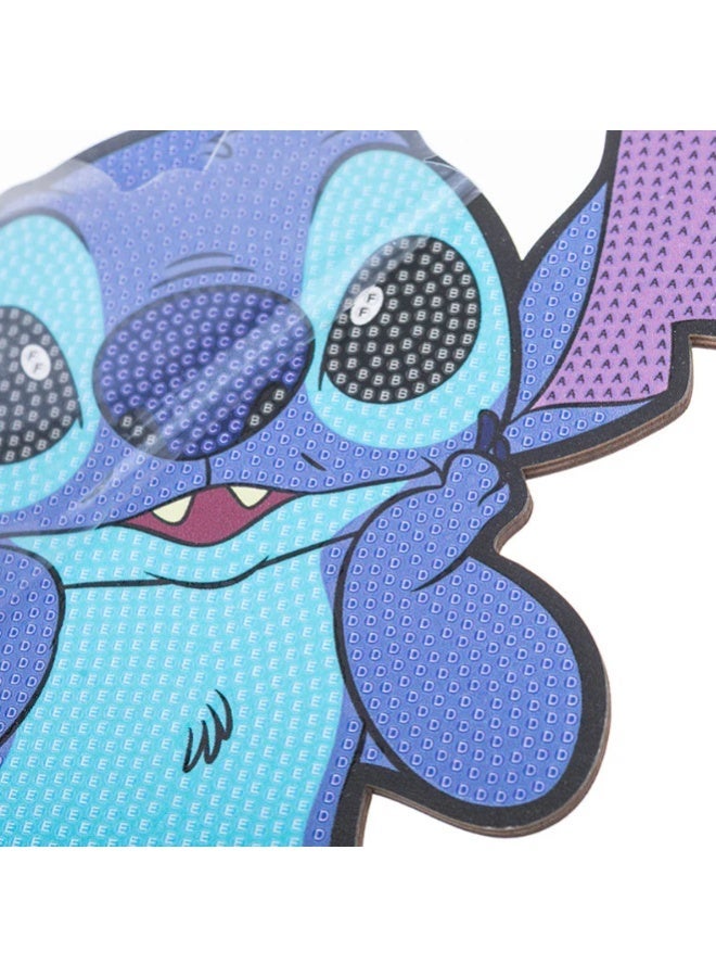 كرافت الصديق مجموعة أعمال فنية كريستالية لشخصية ستيتش الكبيرة من ديزني، 25 سم، شكل MDF - Image 2