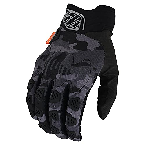 Troy Lee Designs Motocross Motorcycle Dirt Bike Racing Mountain Bicycle Riding Gloves, Scout Gambit Glove Camo (Gray, Small) - Image 1