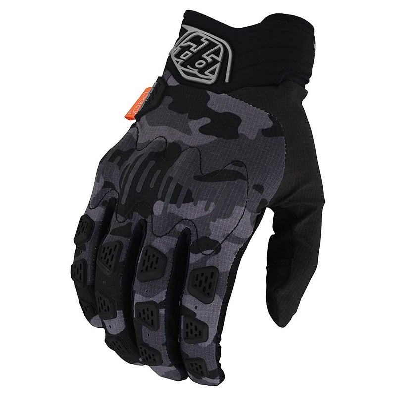 Troy Lee Designs Motocross Motorcycle Dirt Bike Racing Mountain Bicycle Riding Gloves, Scout Gambit Glove Camo (Gray, Small) - Image 5