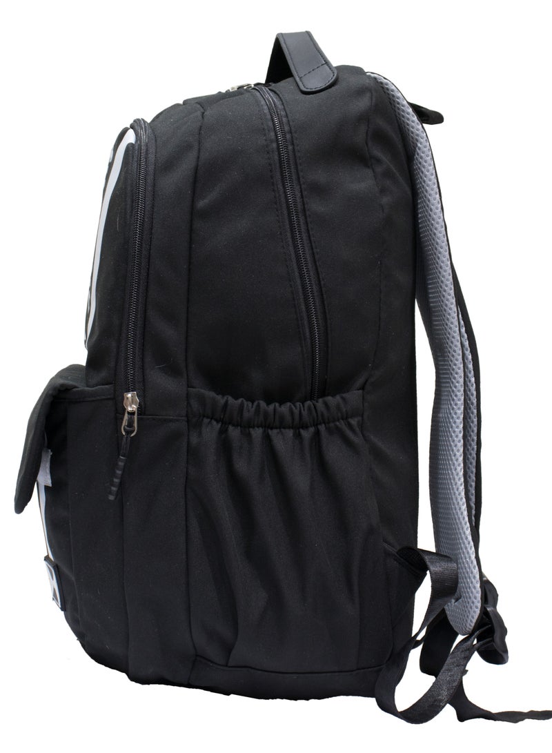 FUERCHEN school backpack for girls, made of high quality nylon blend, Black - Image 3