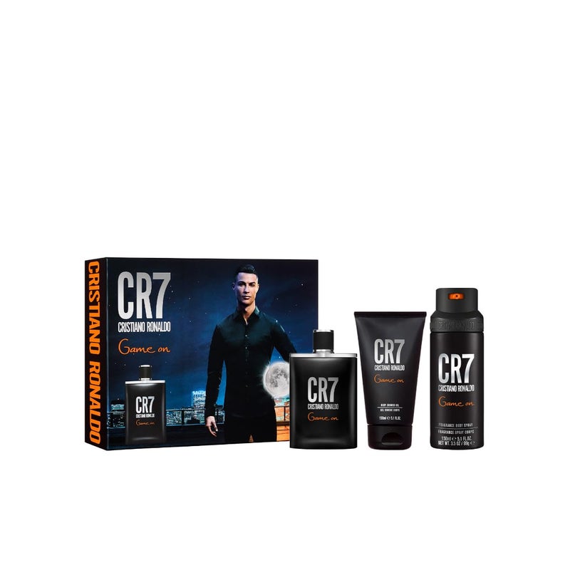 CR7 Cristiano Ronaldo CR7 Game On Gift Set Eau de Toilette 100ml Shower Gel 150ml Body Spray 150ml  - Image 2
