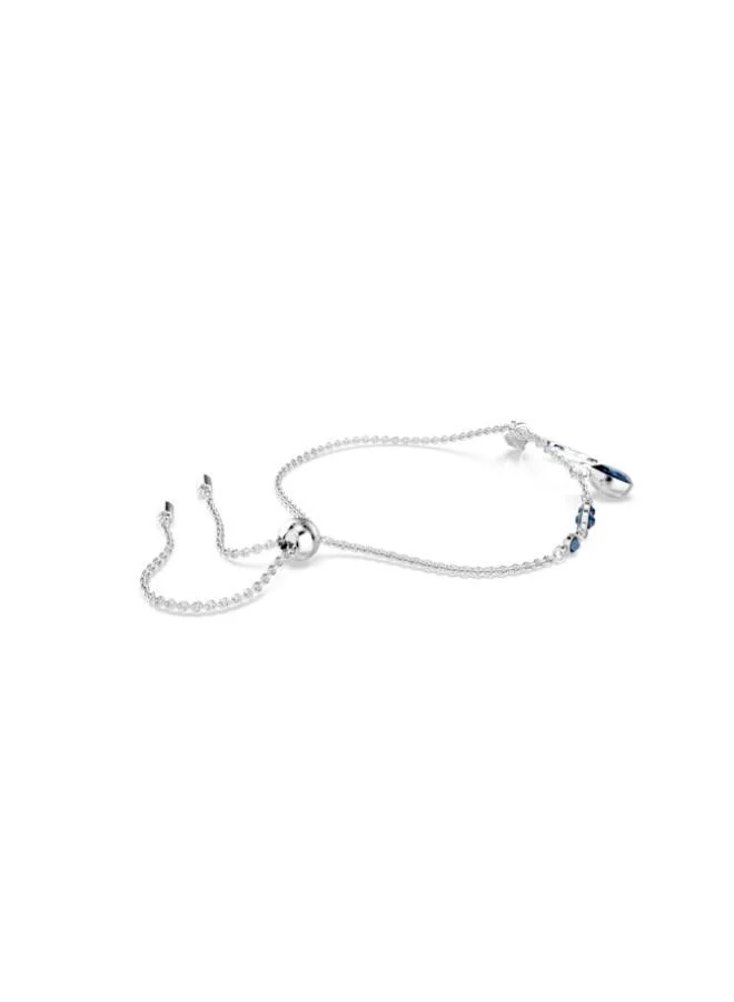 Swarovski SYMBOLICA:BRACELET WING ME BLU/RHS M