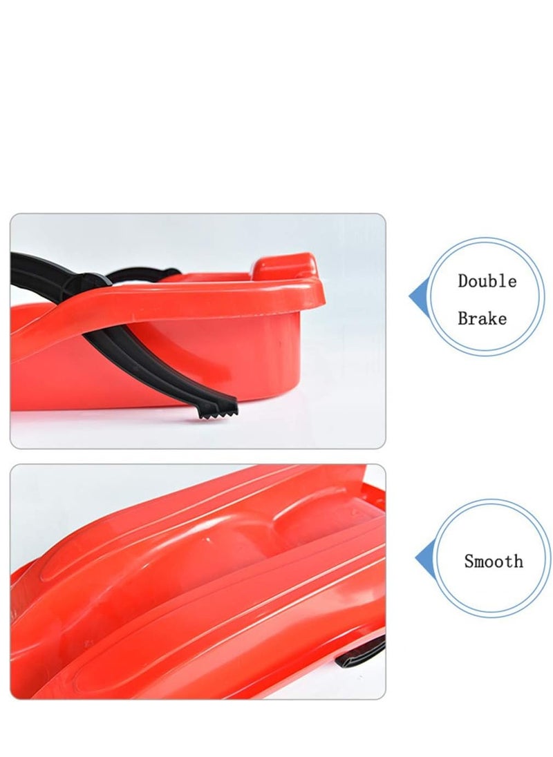 Generic - Portable Sand Sleds for Kids Beetle Shaped Round Sand Slider Board Anti-Skid Outdoor Skiing Board 37X65 CM - Image 1