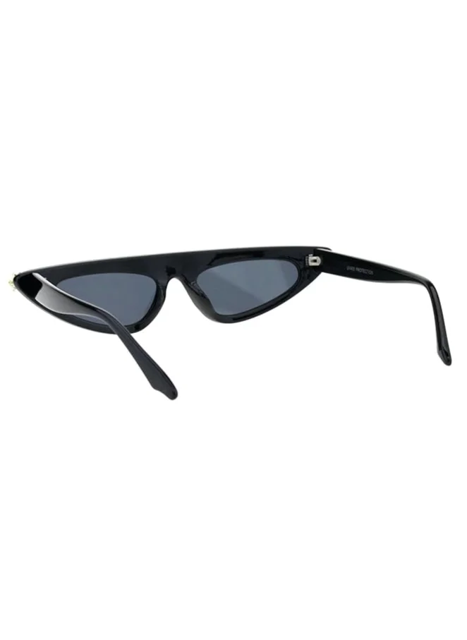 ELLA Jeweled Slim Cat Eye Sunglasses