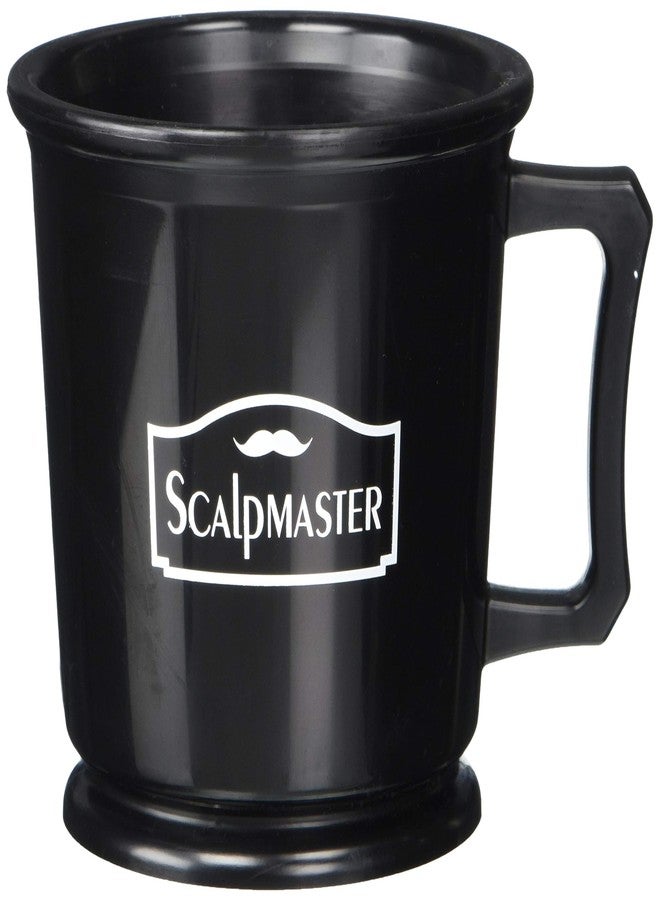 Burmax SCALPMASTER Barber Grooming Shaving Black Mug SB-SC-MUGR
