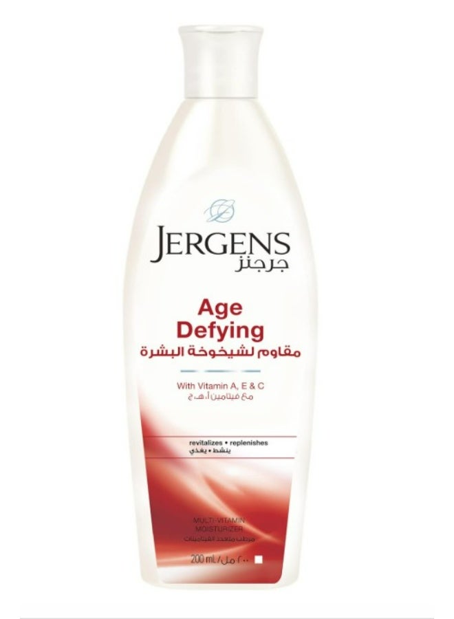 Jergens Age Defying Multi-Vitamin Moisturizer 200ml - Image 1