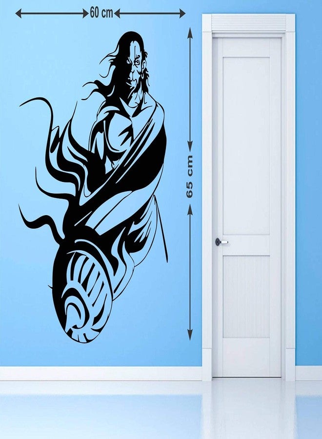 Wallstick Lord Hanuman wallstickers (Vinyl 65 cm x 60 cm) - Image 2