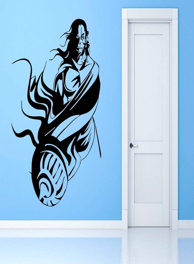 Wallstick Lord Hanuman wallstickers (Vinyl 65 cm x 60 cm) - Image 1