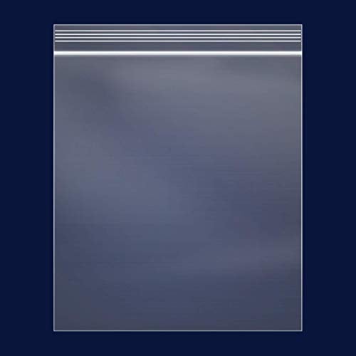 iMailer - 200 Count - 11" x 14" Large Zip Bags - 2 Mil Reclosable Zip Plastic Poly Bags with Lock Seal Zipper for Prints, Photos, Documents, Clothing, T-Shirt - Image 1