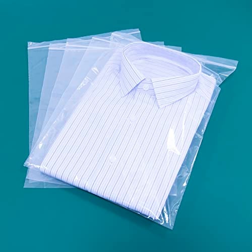 iMailer - 200 Count - 11" x 14" Large Zip Bags - 2 Mil Reclosable Zip Plastic Poly Bags with Lock Seal Zipper for Prints, Photos, Documents, Clothing, T-Shirt - Image 5