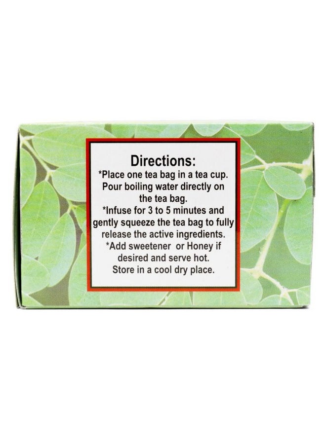 moringa energy life - Organic Moringa Immunity Health Tea (Keto Detox Paleo Vitamin & Minerals Booster Vegan Glutenfree Nongmo Caffeinefree) 28 Teas Bags - Image 1