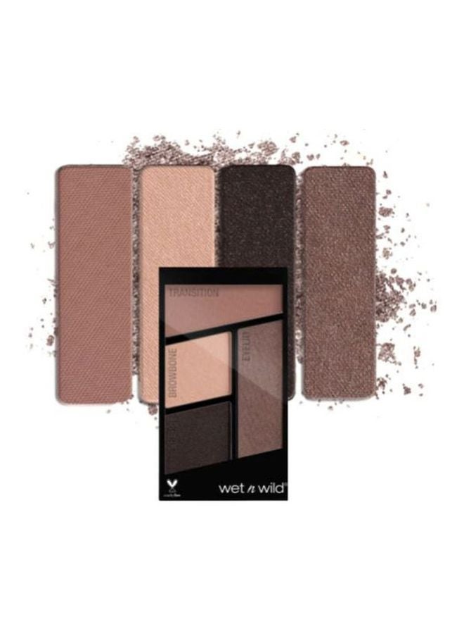 Wet N Wild Color Icon Quad Eyeshadow Palette Silent Treatment - Image 3