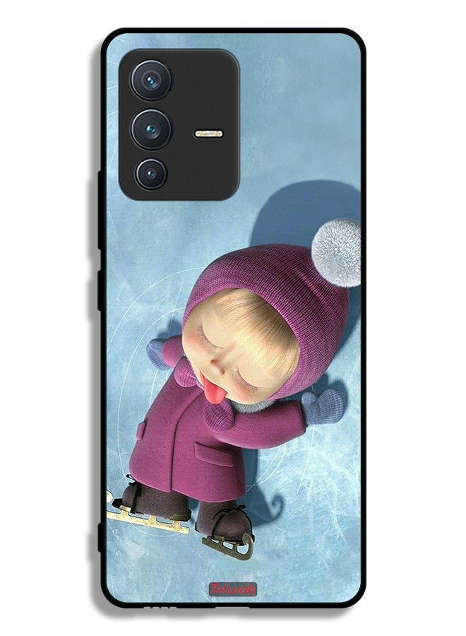 Tolwak Vivo V23 5G Protective Case Cover Cute Dolly - Image 1