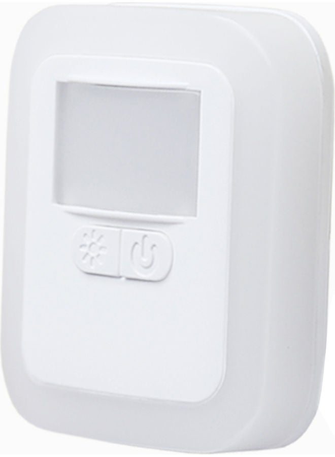 نيبمينينت مصباح ليلي جداري مزود بجهاز استشعار للحركة ومزود بقابس طراز GD-8601 أبيض  - Image 1
