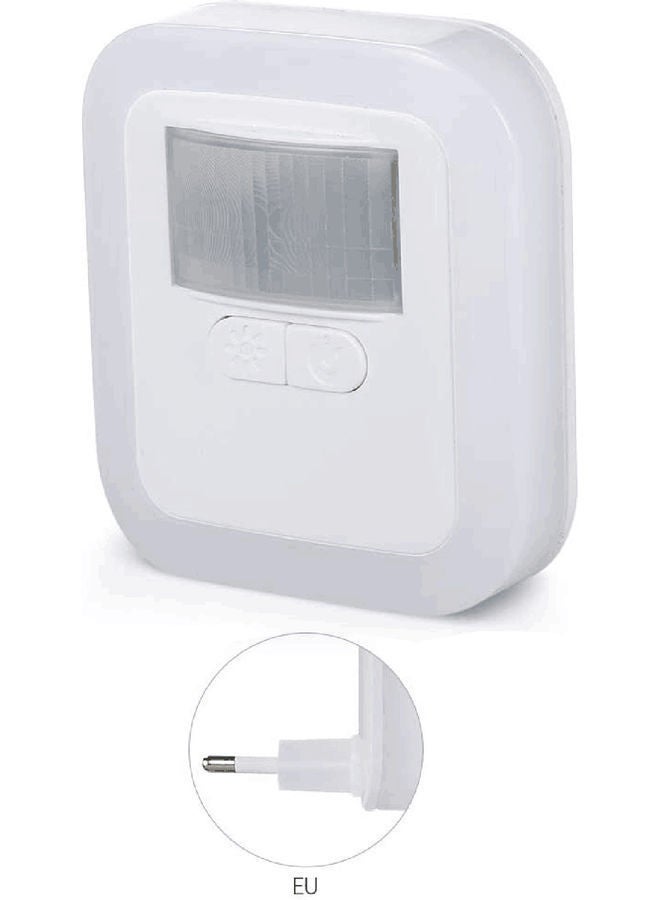 نيبمينينت مصباح ليلي جداري مزود بجهاز استشعار للحركة ومزود بقابس طراز GD-8601 أبيض  - Image 4