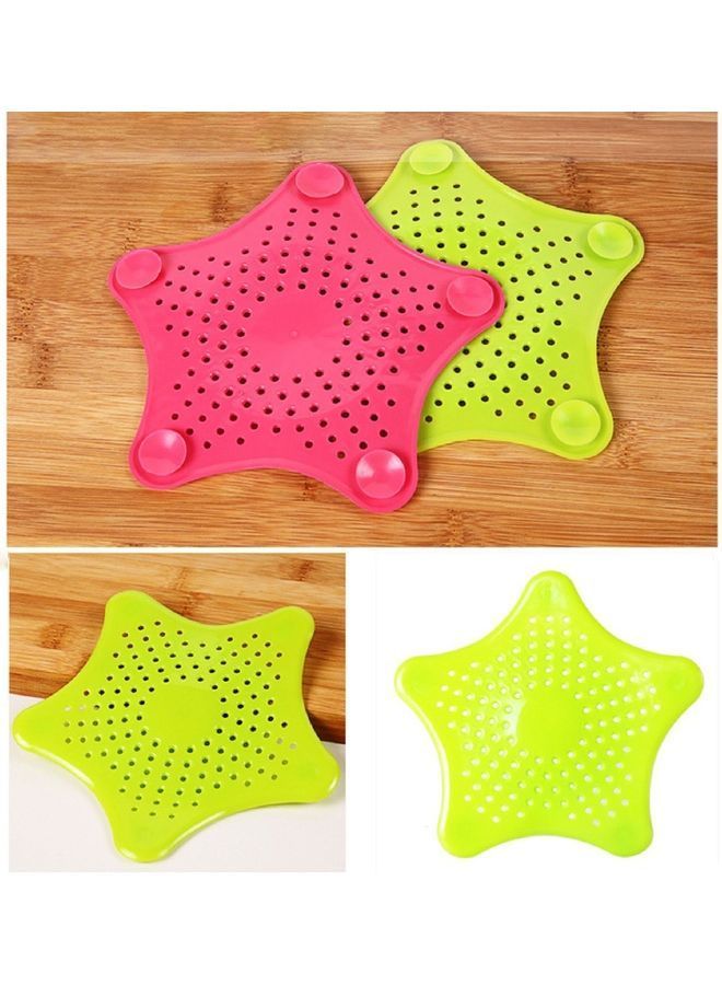 NIBEMINENT 4-Piece Bathroom Silicone Hair Stopper Multicolour - Image 2