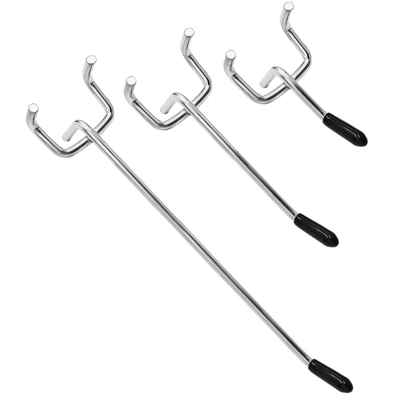 Scartink Pegboard Hooks Pegboard Accessories2 inch4 inch8 inchPegboard Organizer Kit for Garage OrganizationTool Storage36 Pack - Image 2