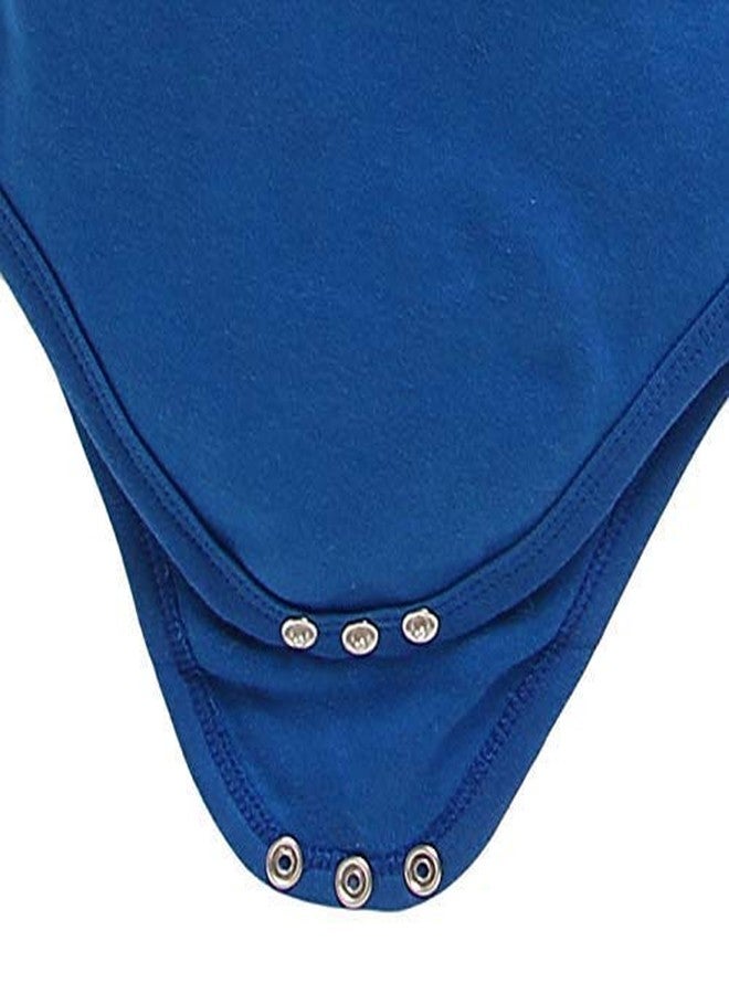 TiniBerry Half Sleeves Unisex Baby Bodysuit/Onesies/Rompers Pack of 3 (6-9 Months, Blue) - Image 4