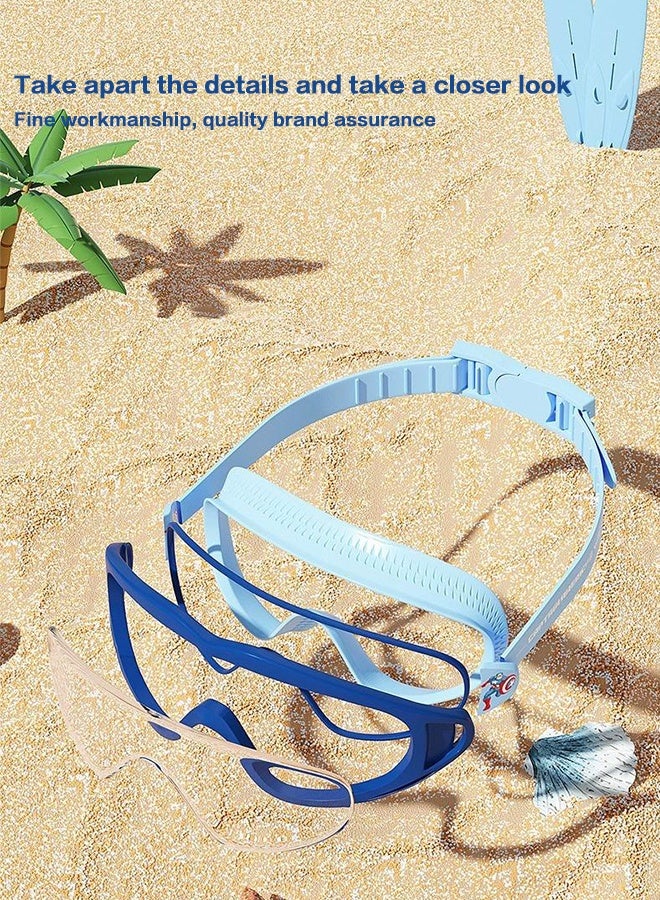 SPIDERMAN Toddler Goggles 4-7 Years Old, Kids Goggles No Hair Pull, Children Swimming Goggles Fabric Strap - Image 5