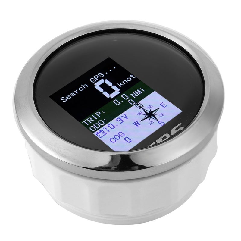 85mm Speedometer Digital GPS Speed Gauge Stainless Steel Water-Resistant for Car Boat Truck - Speed Unit Switchable kont mph km/h for Vehicles - Image 4