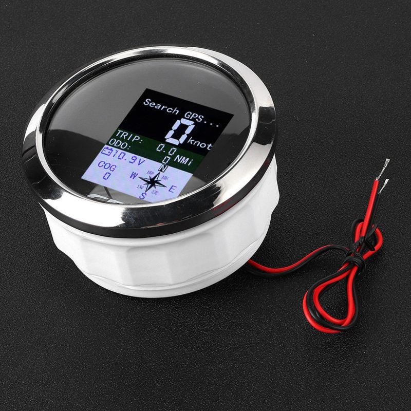 85mm Speedometer Digital GPS Speed Gauge Stainless Steel Water-Resistant for Car Boat Truck - Speed Unit Switchable kont mph km/h for Vehicles - Image 5