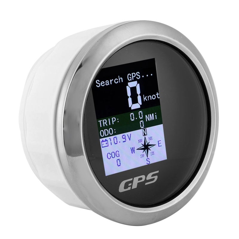 85mm Speedometer Digital GPS Speed Gauge Stainless Steel Water-Resistant for Car Boat Truck - Speed Unit Switchable kont mph km/h for Vehicles - Image 3