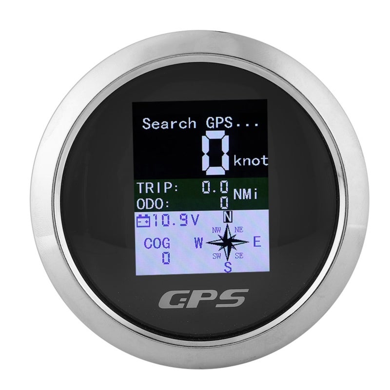 85mm Speedometer Digital GPS Speed Gauge Stainless Steel Water-Resistant for Car Boat Truck - Speed Unit Switchable kont mph km/h for Vehicles - Image 2