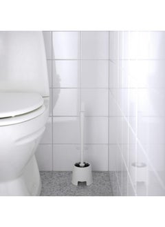 Zaboon Toilet Brush/Holder, White  - Image 2