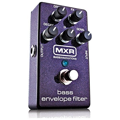 MXR M82 Bass Envelope Filter Guitar Effect Pedal with 9V Power Supply and Patch Cables - Image 2