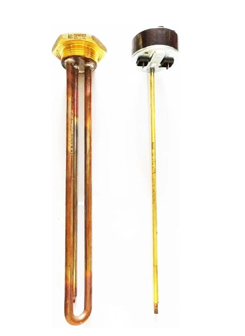 ماركة غير محددة - هيتر سخان وسرموستات ماركة ايطالي 1500W صناعة ايطالى - Image 1